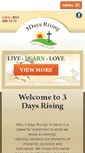 Mobile Screenshot of 3daysrising.com